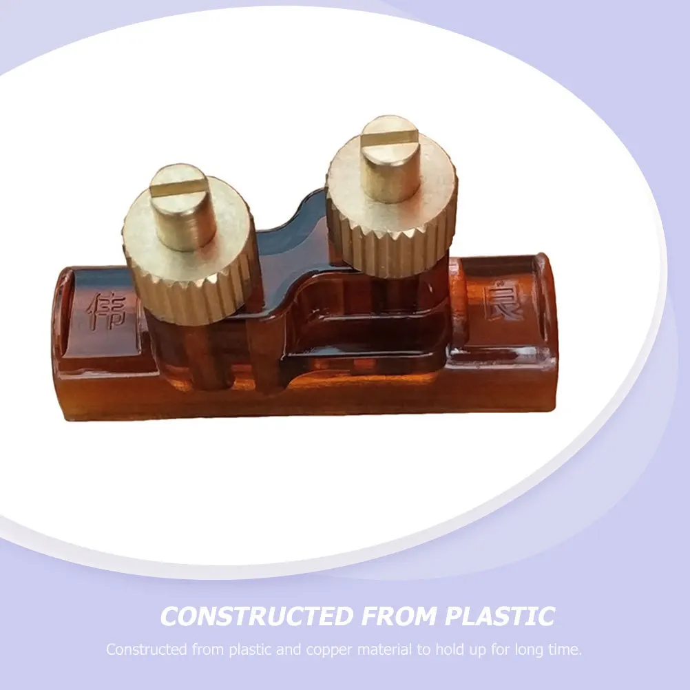 

Erhu Fine Tuner Plastic Copper String Adjuster Improve Sound Noise Reduction Erhu Accessory Musical Instrument Part