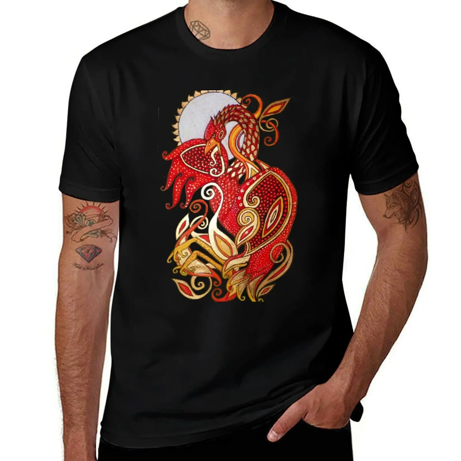 Phoenix Rising T-Shirt Festive Simple T-Shirt