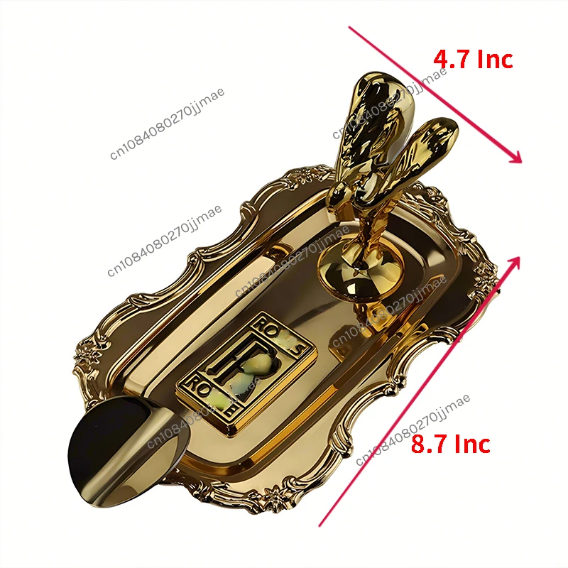 Little Golden Man Logo Pattern Cigar Ashtray Home Accessories