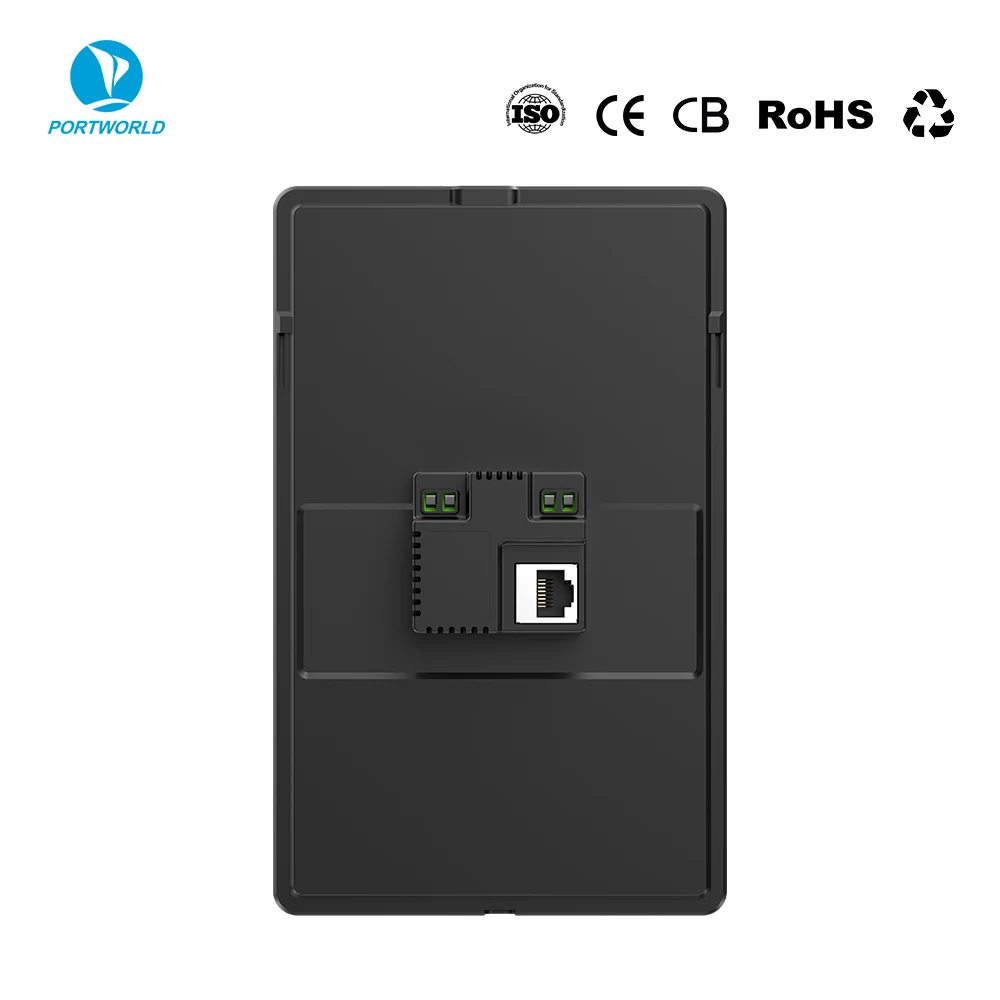 8 Inch RK3576S Android Touch Panel High Performance Smart Control Screen with API and LED Light for Yacht and RV Automation