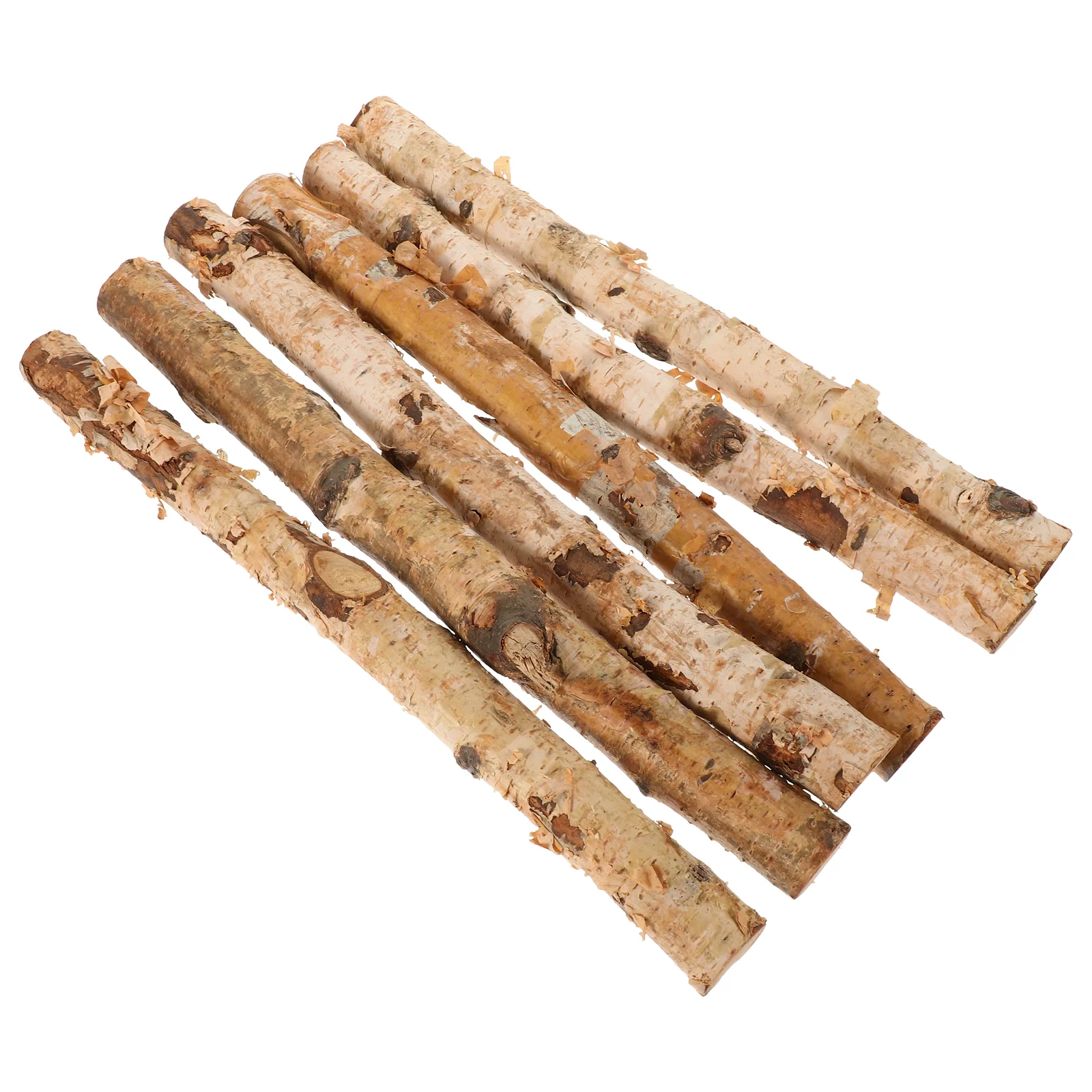 

6 Pcs Birch Sticks Natural Wood for Crafting Flower Arrangement DIY Crafts Accessory