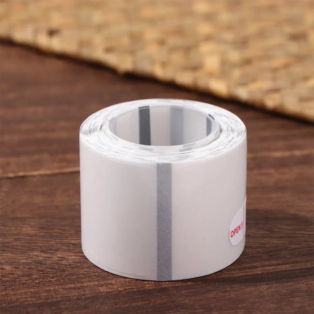 230Pcs Transparent Blank Label Sticker Square/Round Waterproof Self-Adhesive Label Tear Resistant Removable