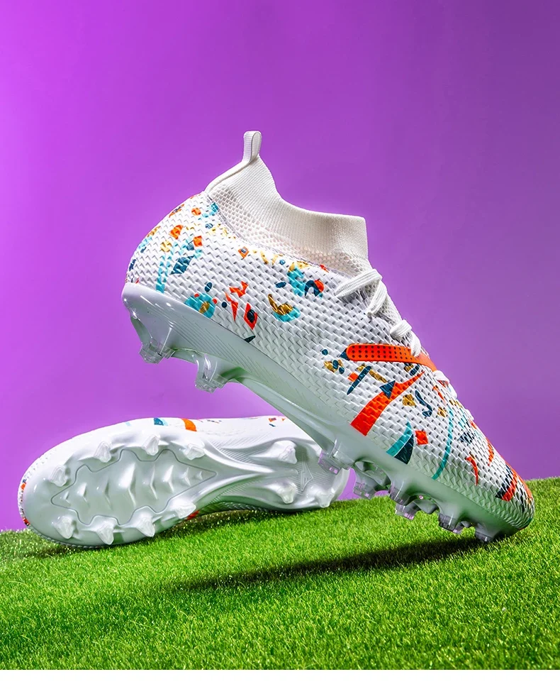 Neue Herren-Fußballschuhe Professionelle Outdoor-Sportschuhe Rutschfeste Trainingsschuhe Sneakers Rasen-Fußballstiefel Ultraleicht Unisex – Detail 17