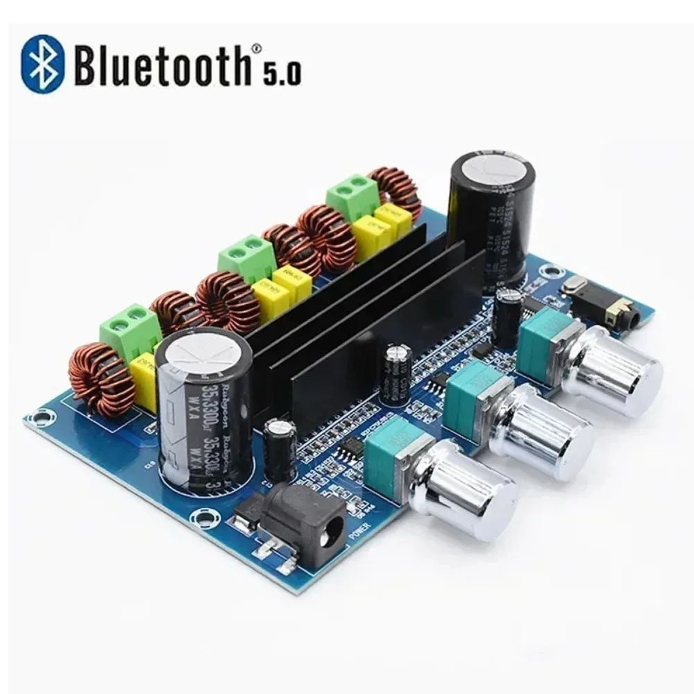 Bluetooth 5.0 2*80W+100W  TPA3116D2 Power Subwoofer Amplifier Board 2.1 Channel TPA3116 Audio Stereo