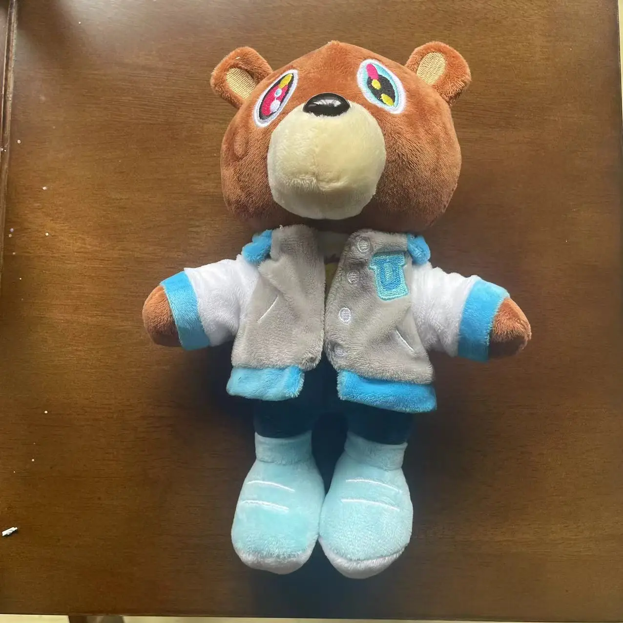 26 cm Kawaii Kanye Teddybär Teddybär Plüschtiere Kanye West Abschluss Weiche Angefüllte Home Room Decor Geburtstag Gif Plüschtier