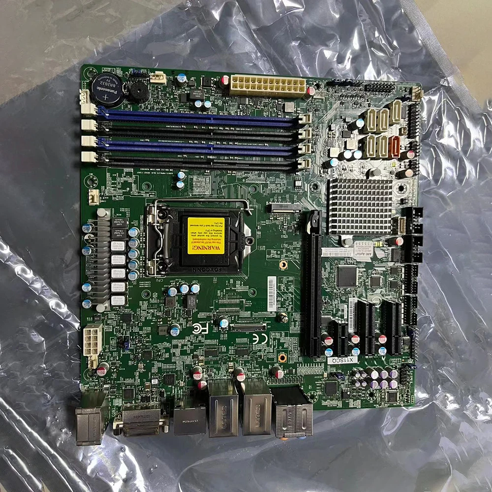 Q370 8th/9th Gen. Core i9 i7 i5 i3 LGA1151 DDR4 uATX Motherboard X11SCQ