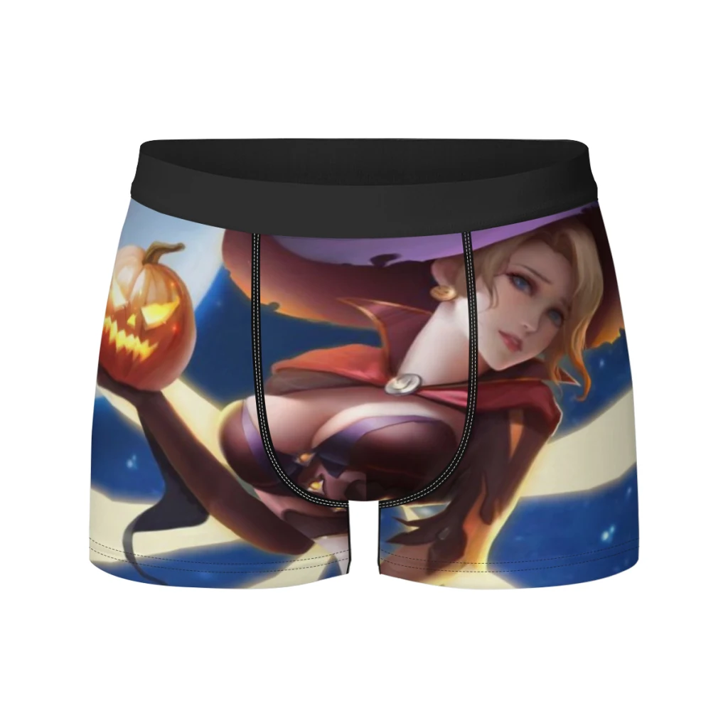 

Vedeo-Game-OverWatch Boxer Men's Panties Underpants Male Breathable Man Boxershorts Underwear For Men