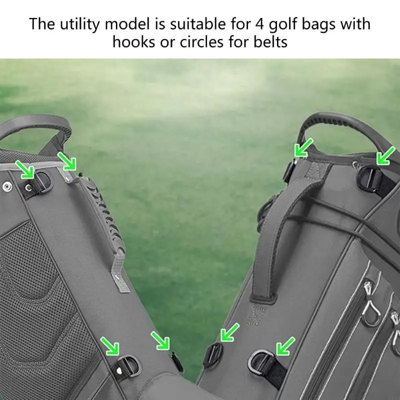 

Ремни для сумок для гольфа, двойной регулируемый ремень на плечо, ремень для рюкзака, аксессуары для гольфа