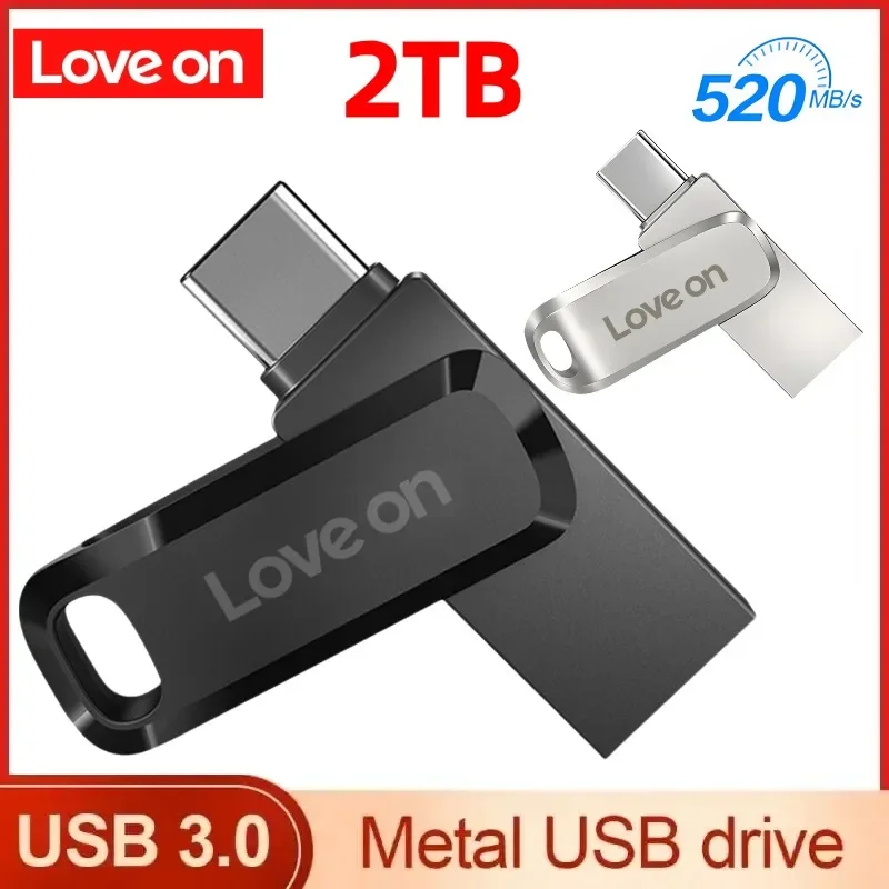 

512GB Pendrive High Speed USB 3.0 Flash Drive 2Tb Mini Portable Pen Drive 256GB 128GB Metal Flash Disk 1TB Usb memoria For PC