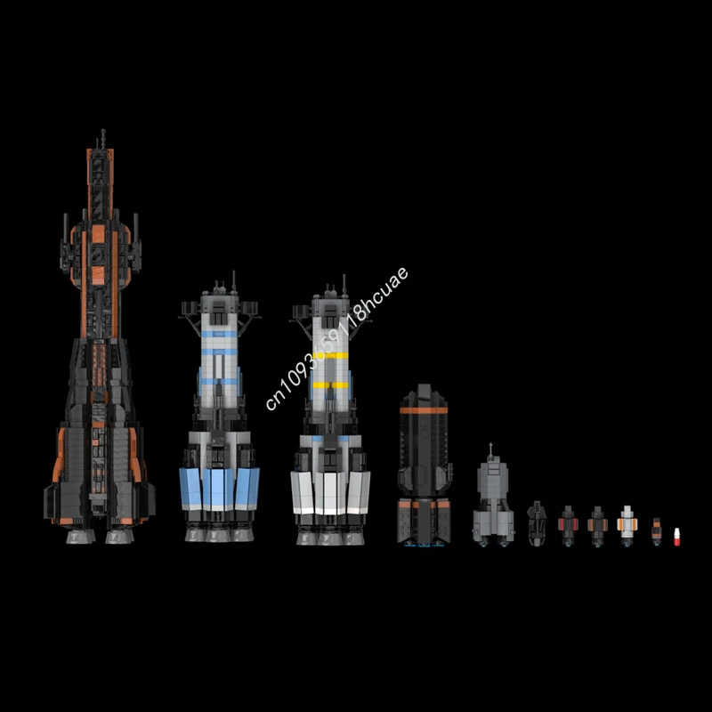 5332 elementy MOC Flota z serialu The Expanse, model do składania, klocki modułowe, zabawki edukacyjne dla dzieci, kreatywne rękodzieło, prezenty na urodziny i Boże Narodzenie