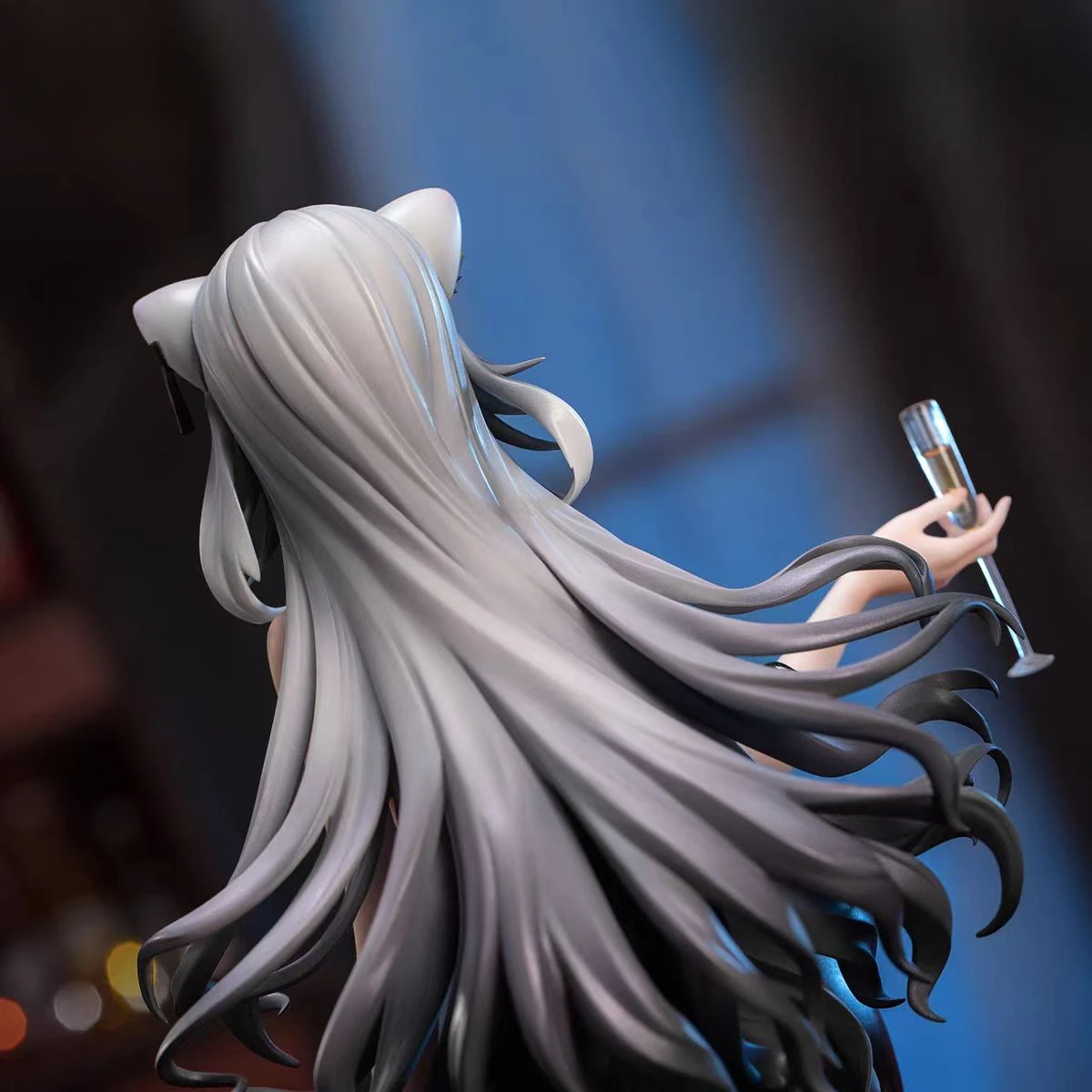 【Voorverkoop】Arknights Anime Beeldje Schwarz Game Karakter Sculptuur Actiefiguren Standbeeld Figuren Cartoon Collectible Model Toy