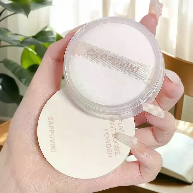 벨벳 미스트 세트 메이크업 파우더, 가볍고 끈적임 없는 파우더 미스트, 페이스 매트 홀딩 메이크업, 클리어 허니 파우더 메이크업 홀딩