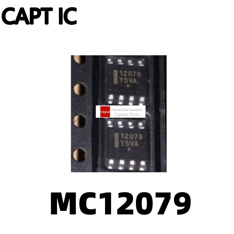 5PCS MC12079 MC12079DR2G 12079 SOP8 Packaging