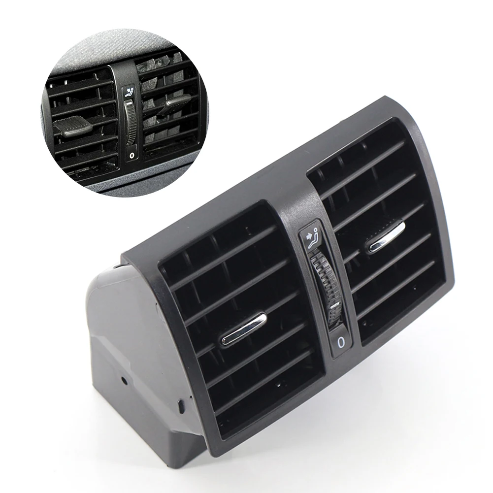Rear Air Conditioning Outlet Vent Car Air Conditioning Rear Air Vent Auto Accessories for VW Touran 2003-2015 Caddy 2004-2015