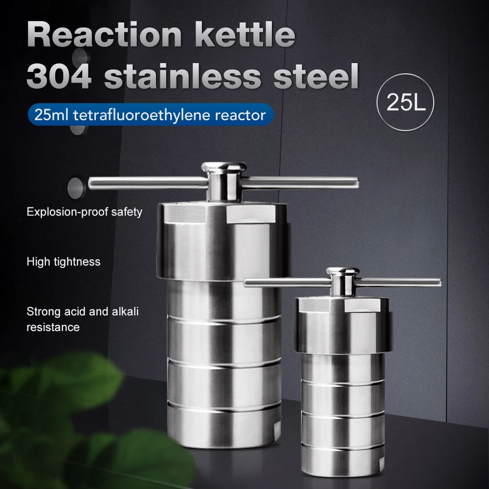 New Product High Pressure Vacuum Industrial Chemical Reactor Vessel Corrosion Resistant Kettle Sealed Lab Supplies