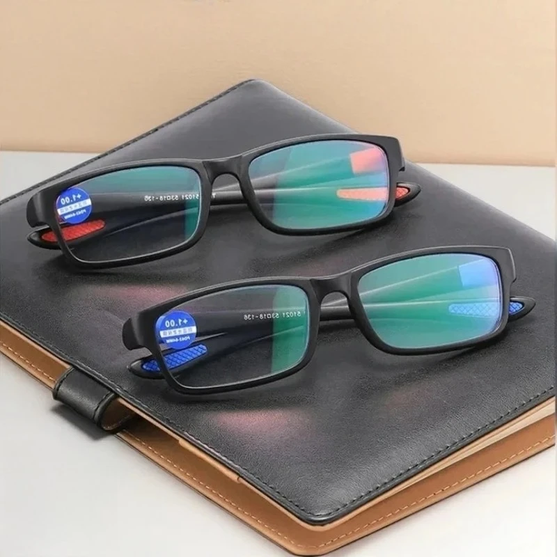 

Fashion Sports TR90 Reading Glasses Blue Light Blocking Presbyopia Eyeglasses Ultralight Men Hyperopia Optical Eyewear +1.0~+4.0