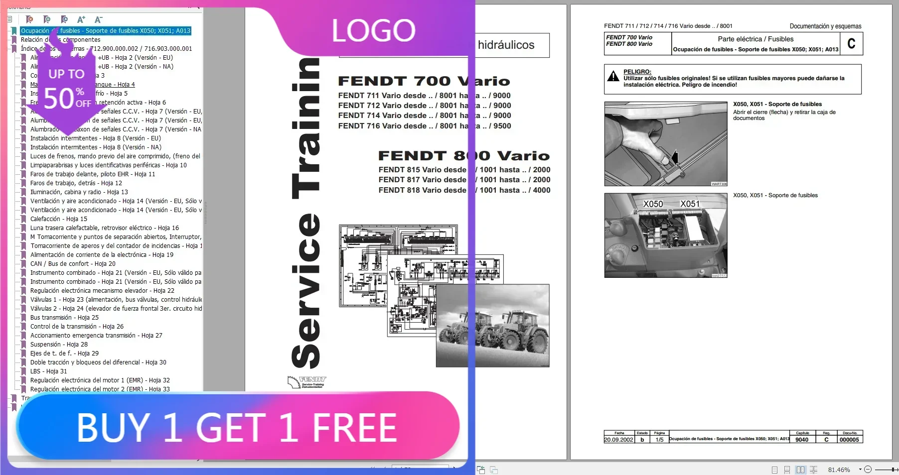 

SpecDiag FENDT TRACTOR 17GB PDF Updated 2022 Diagrams, Operator & Workshop Manuals Spanish DVD