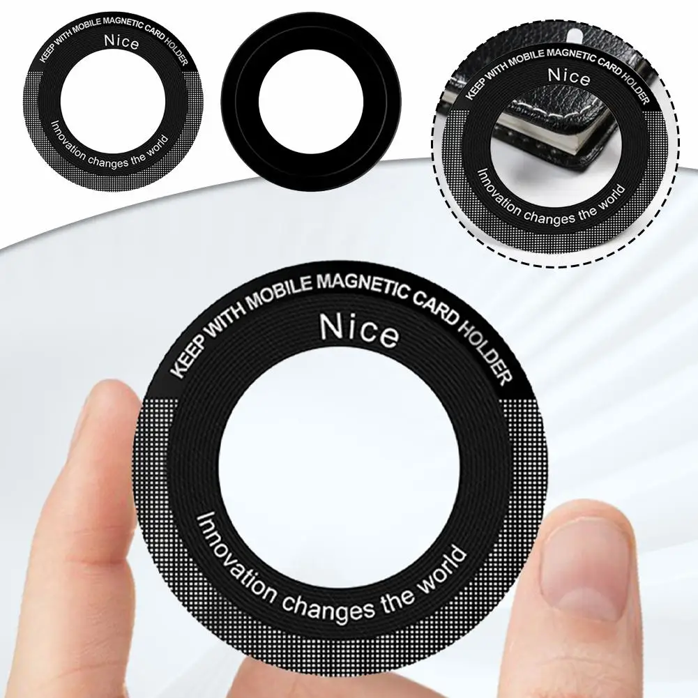 for magsafe Mirror Magnet Sheet 0.4mm Mobile Phone Magnetic Holder Magnet Car Phone Wireless Charging I7K9