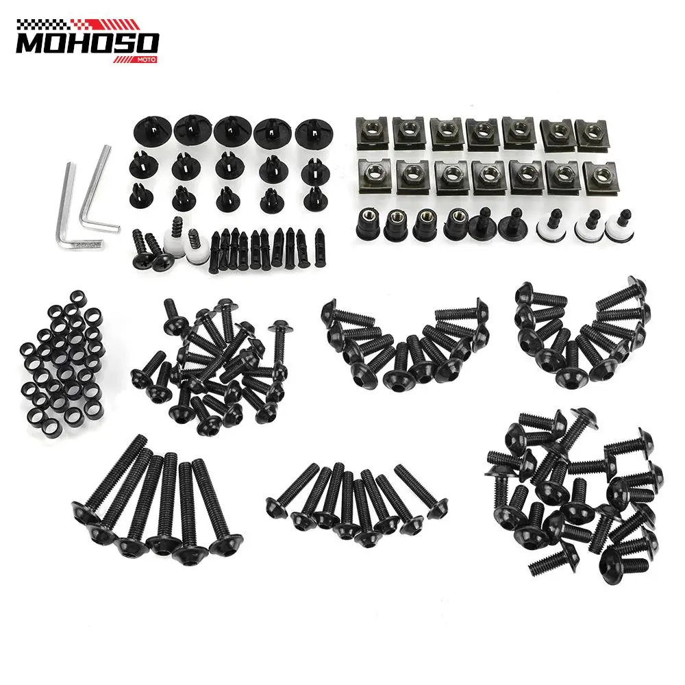 

For Honda CBR600RR CBR900RR CBR929RR CBR954RR CBR1000RR VFR VFR800 CBR600 CBR CB F2 F3 F4 Fairing Bolt Kit Fastener Clips Screw