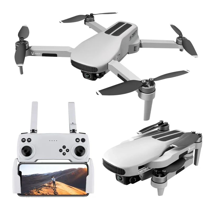 2024 LU3 MAX GPS Drone 8K HD doppia fotocamera fotografia aerea motore Brushless telecomando Quadcopter Selfie Drone pieghevole giocattolo