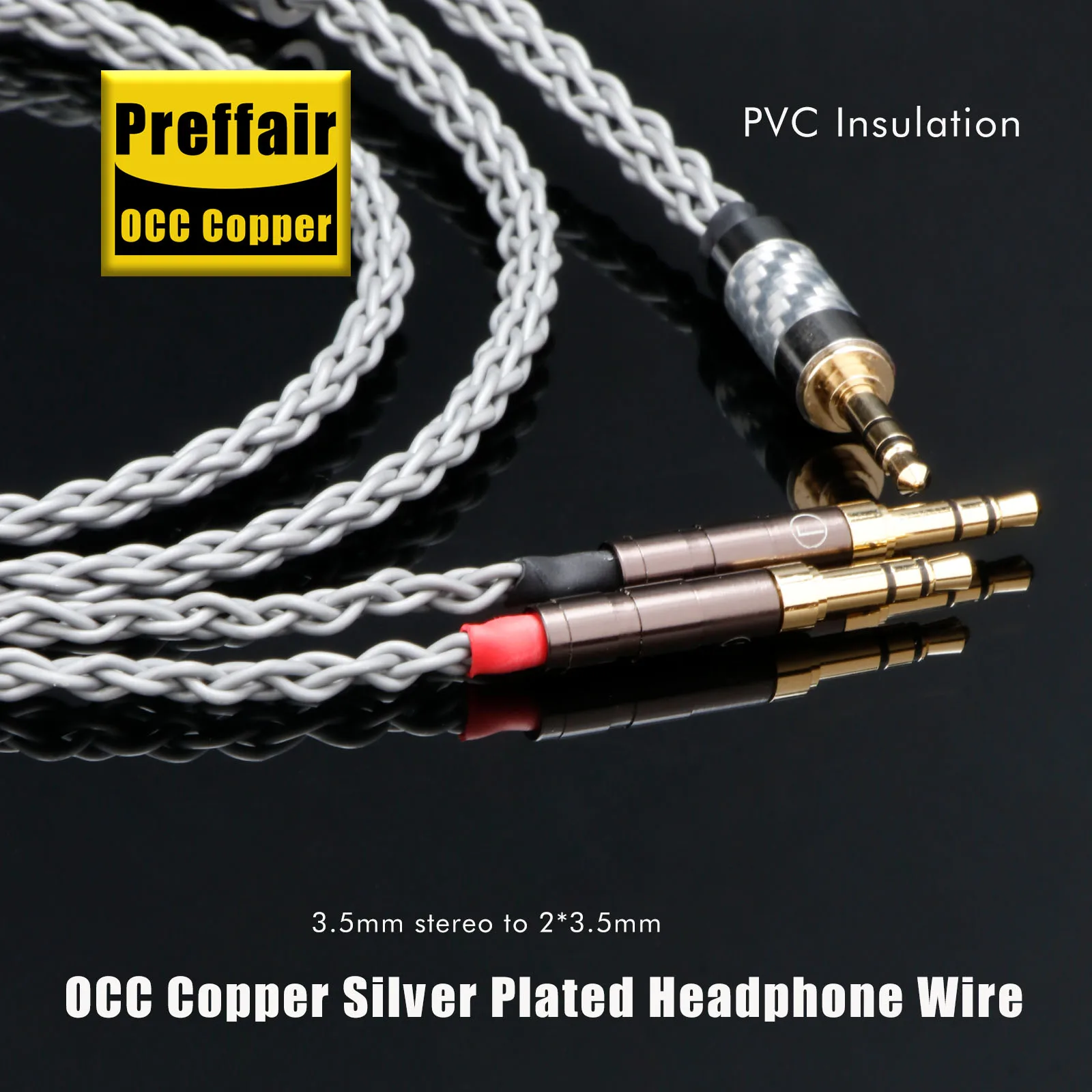 �y�Z�[�����z8�R�A HE1000se �P�[�u�� 3.5/2.5/4.4/3.35mm ���� 2* 3.5mm �w�b�h�t�H���P�[�u�� SUNDARA Ananda Sundara HE400SE Hifiman Denon AH-D600 SONY