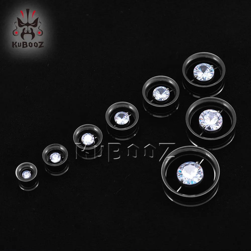 Wholesale Price Ear Tunnels Expanders Plugs Gauges Piercing Earrings Body Jewelry Stainless Steel 34PCS