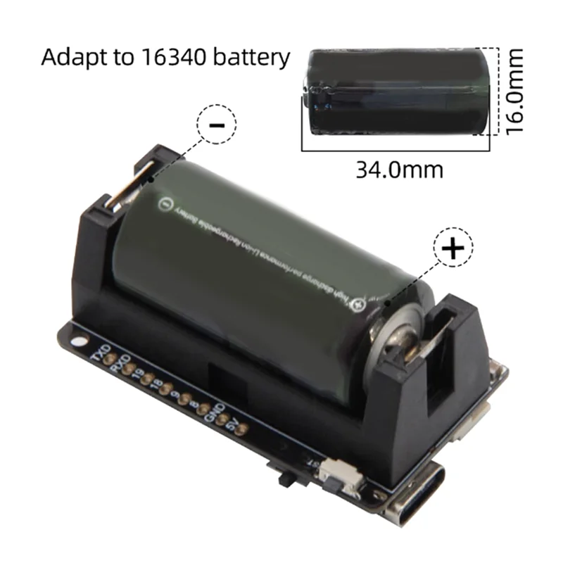 LILYGO TTGO T-OI Plus ESP32-C3 RISC-V MCU Module sans fil Circuits de développement carte supprimer Wi-Fi Bluetooth A-N34R