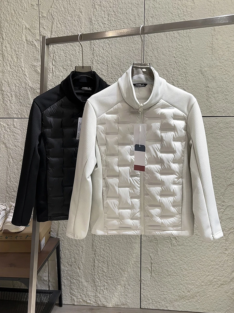 Outdoor Series Men's Winter Cotton Jacket Windproof Water-resistant Stand Collar Partition Sealed Design Casual Fashion