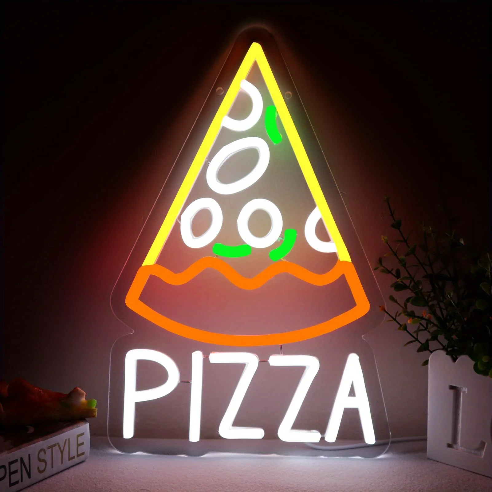 

Светодиодная неоновая вывеска PIZZA — выбор для гурманов, питание от USB с диммером, подходит для украшения ресторана, кухни и вечеринки