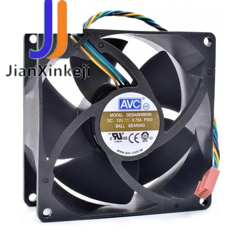 

Original DESA0938B2M 9cm 9038 92x92x38mm 12V 0.75A 43N9823 4 lines 4pin pwm server cooling fan