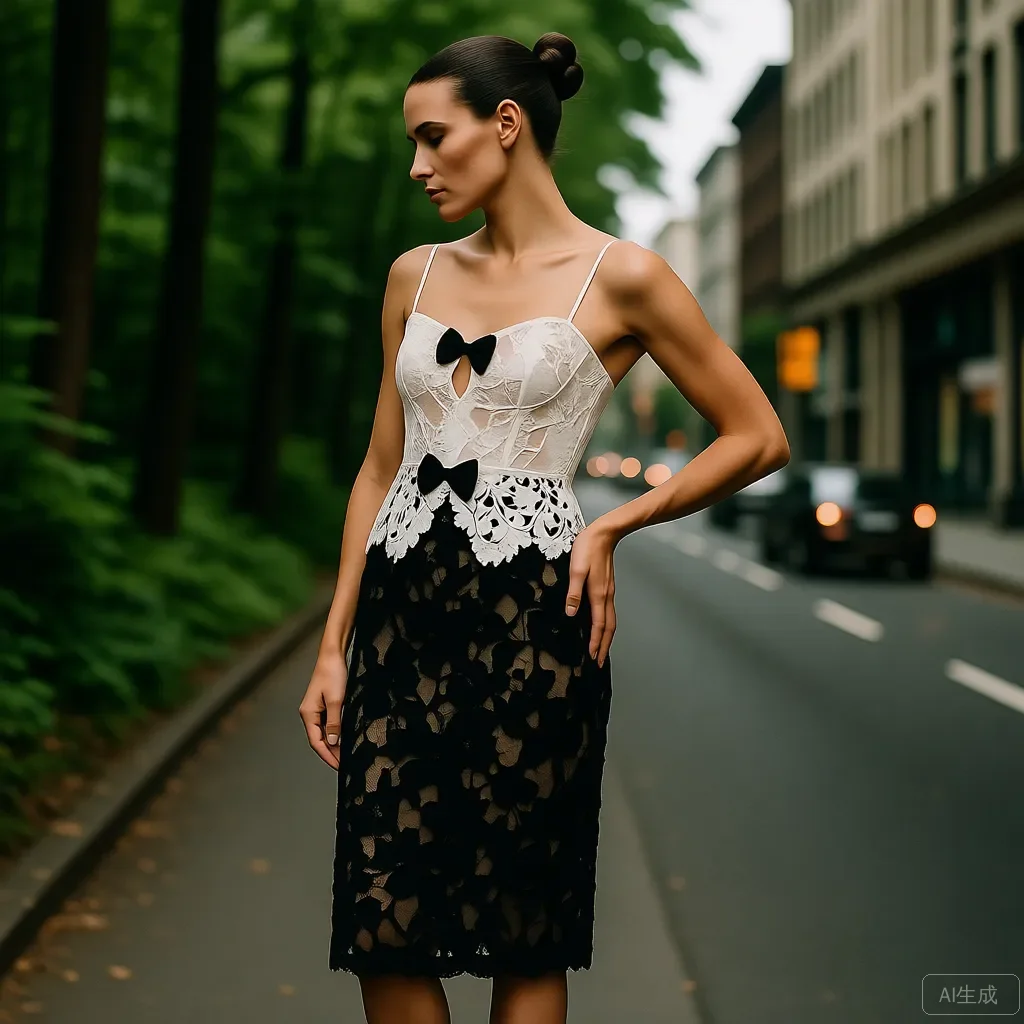 

Black Lace Midi Pencil Skirt Women's Elegant Slim Fit Skirts Fashionable Custom Made Ever Pretty Straight Party Skirts