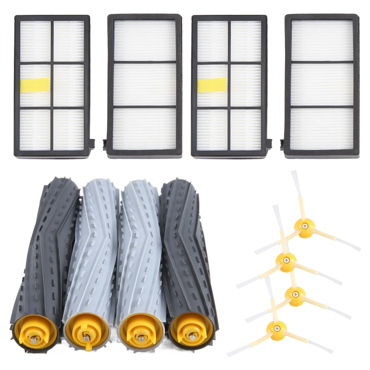 ل اي روبوت رومبا 800 سلسلة 850 860 861 866 870 880 890 900 سلسلة 960 980 981 985 طقم استبدال المكنسة الكهربائية