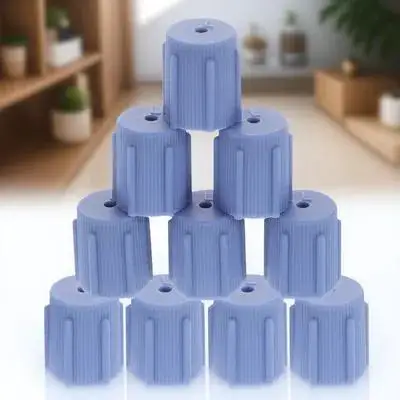 10 قطعة قبعات صمام تكييف الهواء للسيارات مانعة للتسرب استبدال يغطي دائم سيارة التيار المتناوب صمام الأساسية قبعات عالية منخفضة #6