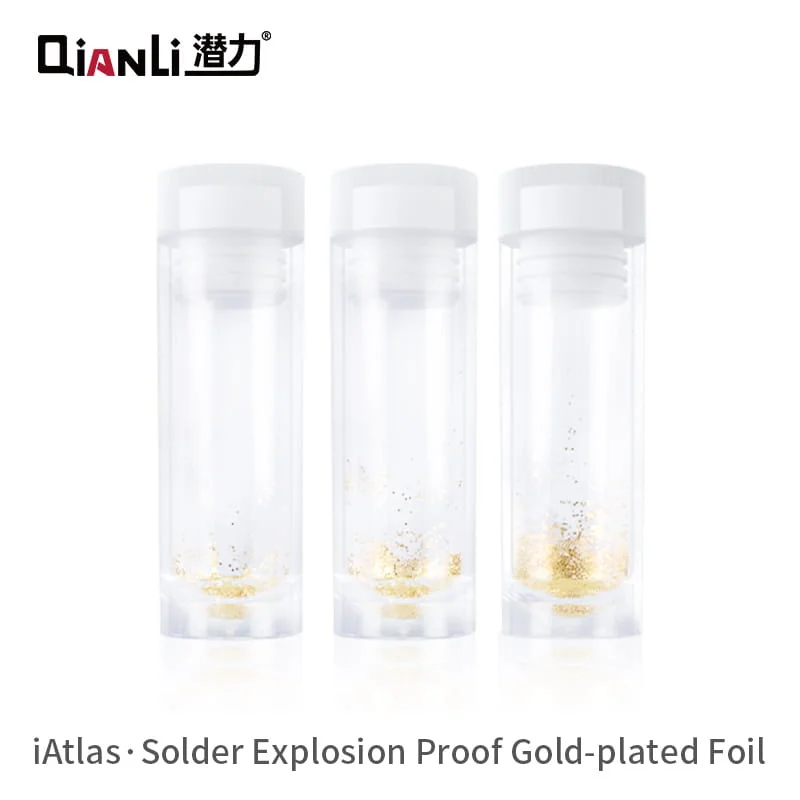 QIANLI IAtlas 24k Explosion Proof Gold-plated Foil Gasket for Mobile Phone Repair Motherboard BGA Reballing Rework Tools