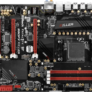 ASROCK-SOOTHING OF THE KILLER PLATE AMD 990FX, SUPPORT AM3 +, FX 8350, 8140, 4200, HD900, 8310, CPU, DDR3, 64GB, M.2, ATX 8 Main Sales Plate Mother AM3 - №5