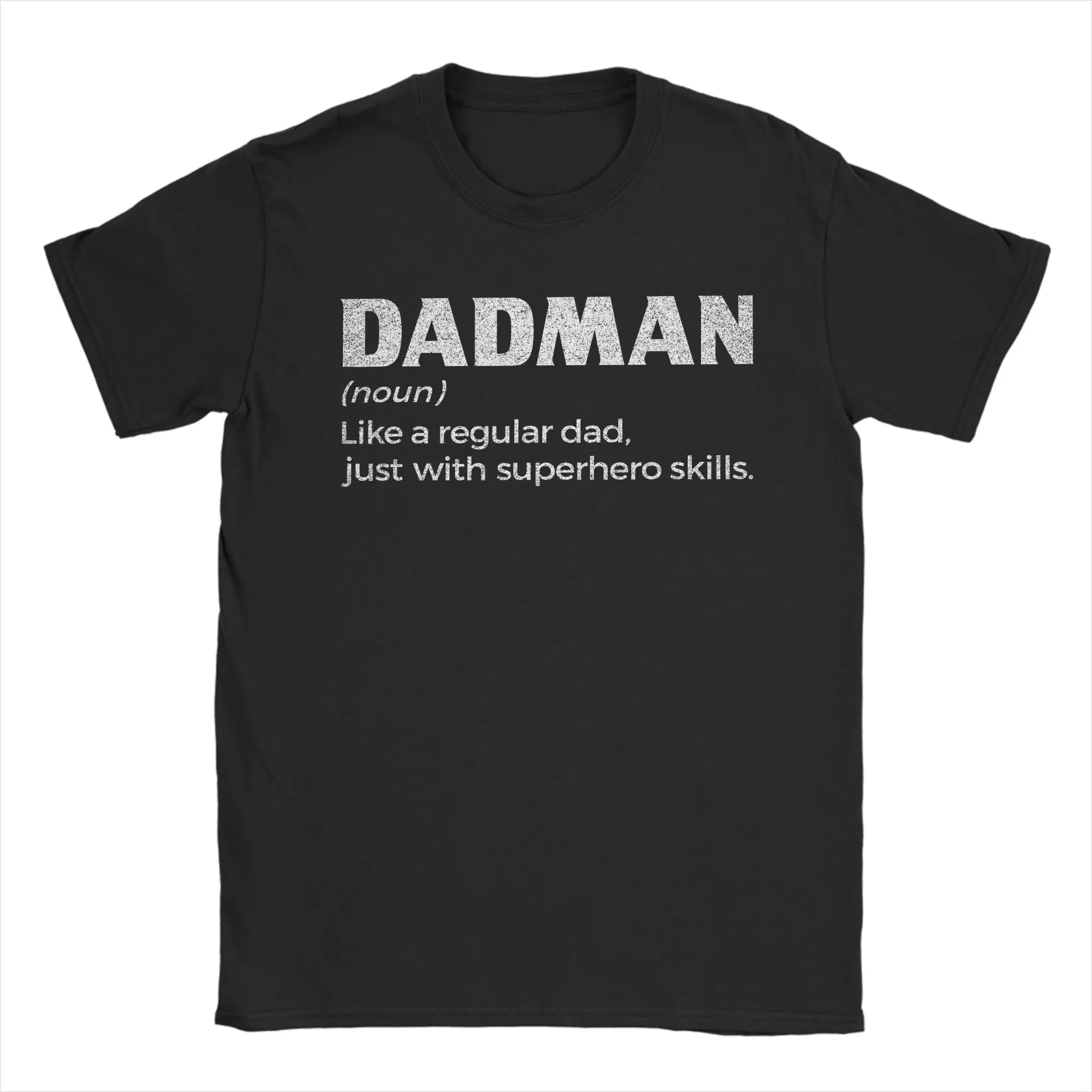 Men T-Shirt Dadman Definition For Men Funny Fathers Day Dad T Shirts Trending  Summer Tee Shirt Streetwear Cotton Clothing Gift
