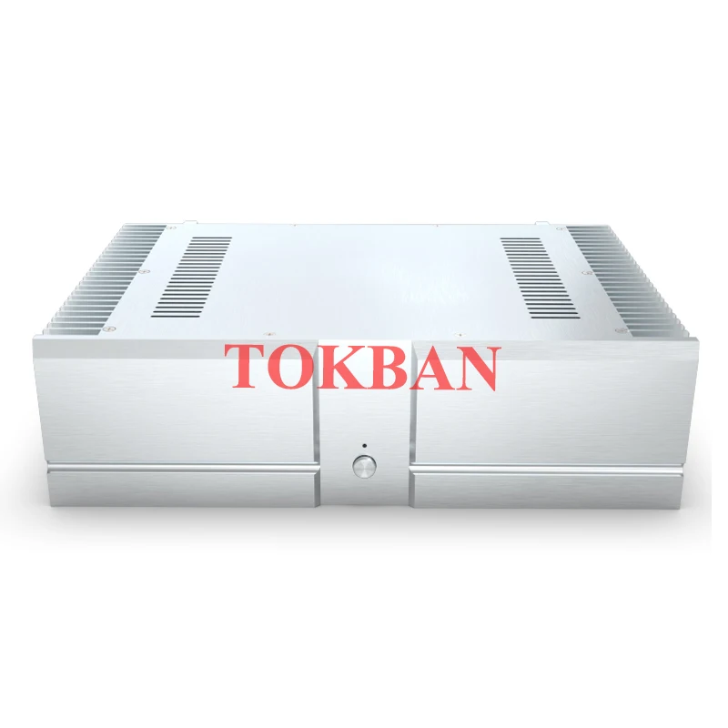 Tokban 4312A2 430*310*120mm Power Amplifier Chassis Enclosure All Aluminum for Diy Amplifier Audio Case Shell