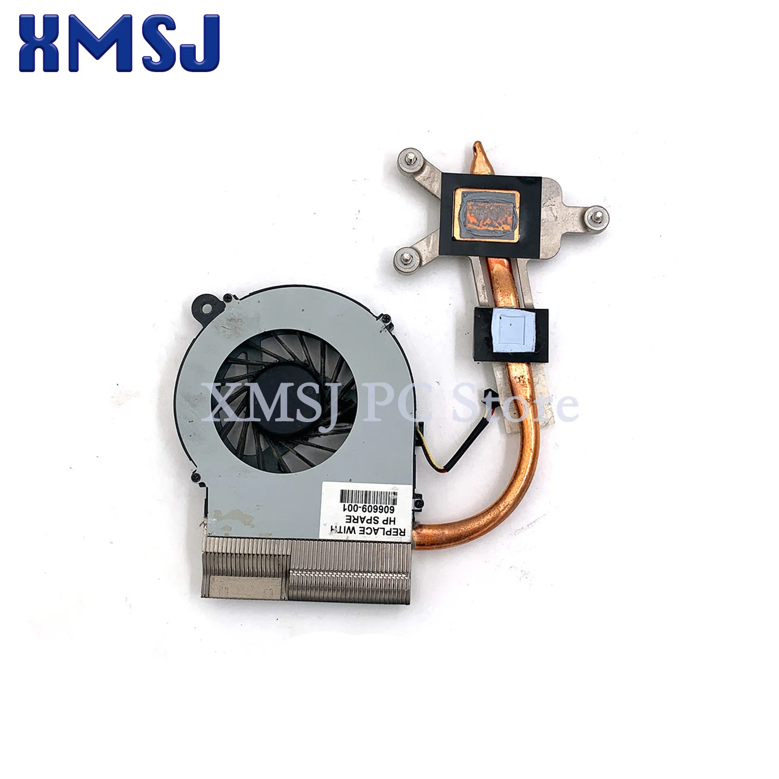 

Original free shipping Cooler for HP CQ42 CQ62 G42 G62 cooling heatsink with fan 606609-001 607084-001 100%OK