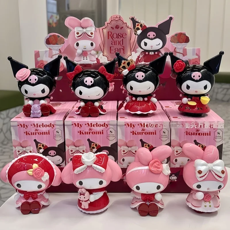 

НОВИНКА! Горячая серия Sanrio: Куроми, Моя Мелодия, Роза и Эрл — коллекционные игрушки-сюрпризы в закрытых коробках. Милые мультяшные модели для взрослых и детей.