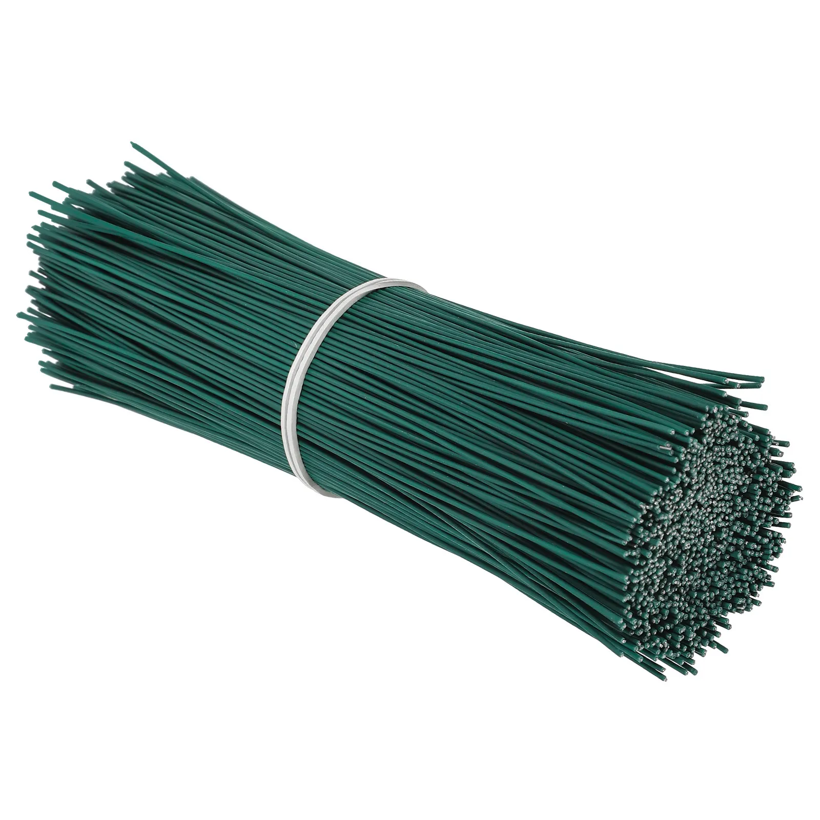 1000 attaches torsadées en fil de fer galvanisé, réutilisables et robustes, pour support de plantes, organisateur de câbles de jardin DIY