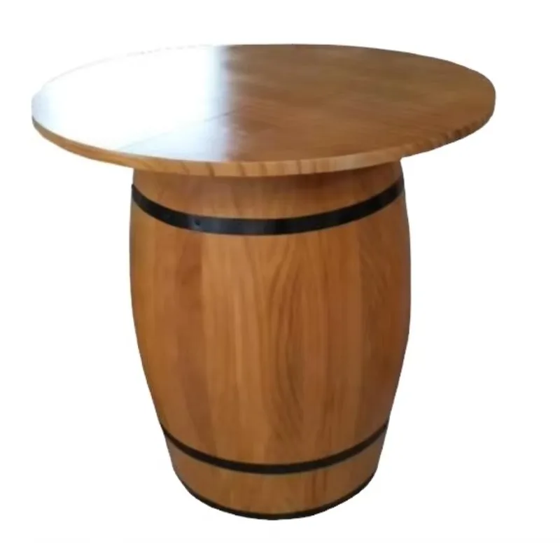 

New Design Wine Barrel Table Set for Yard