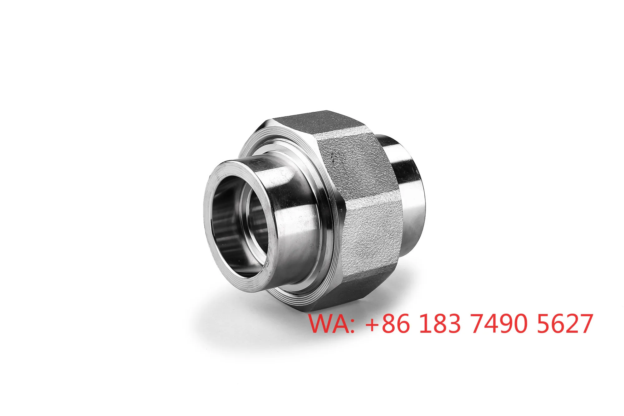 Socket welding live joint spherical hard seal 210KG high pressure pipe fitting 3000LB forging 304316