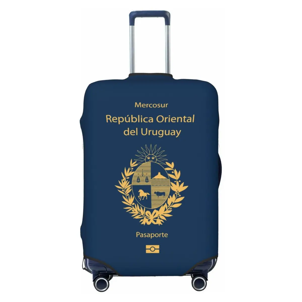 

Изготовленный на заказ уругвайский паспорт, чехол для багажа, милый защитный чехол для чемодана, костюм для 18-32 дюймов