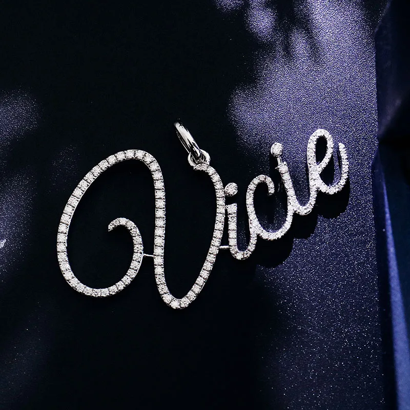 

Подвеска Provence Line для женщин, в стиле хип-хоп, с индивидуальным дизайном, с буквенными шармами