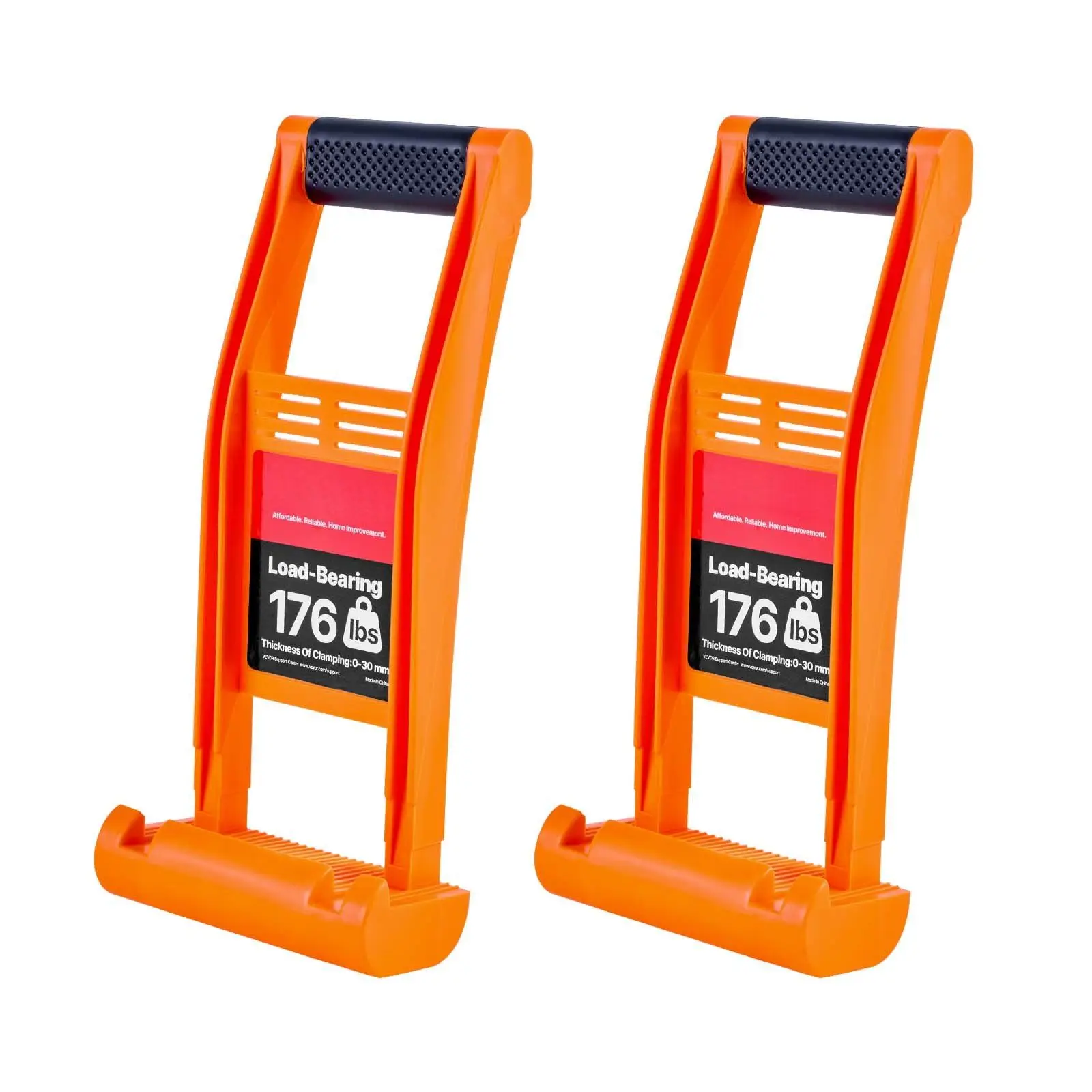 

Drywall Carrier 2 Pack Plywood Carriers Handles with 176 lbs Load