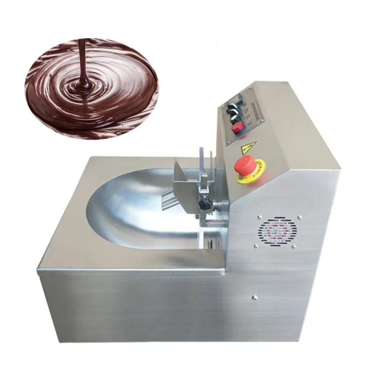 多機能チョコレート溶解/テンパリング/コーティング製造機 小型金型成形機械
