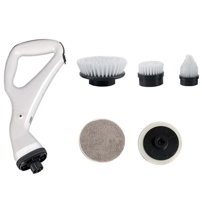 

Household Electric Cleaning Brush Rechargeable Electric Scrubber With Removable Head Kitchen Toilet Cleaning Tool-AT30