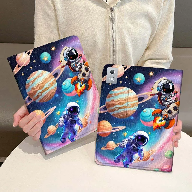 

Anime Cute Astronaut For Legion Xiaoxin Pad P12 Pro Y900 GT 2023 2025 12.1 12.7 14.5 inch Tablet Case