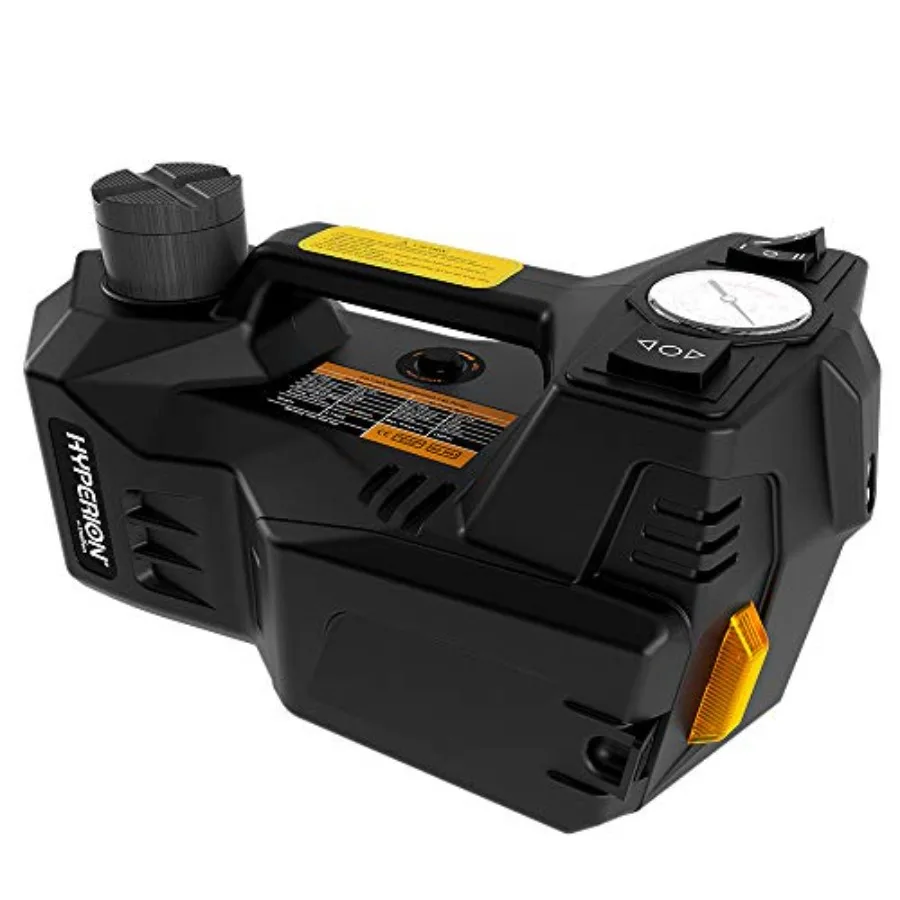 

Портативный гидравлический напольный домкрат Lift-Assist 12 В с воздушным компрессором для накачивания шин белого цвета для обслуживания и ремонта автомобилей