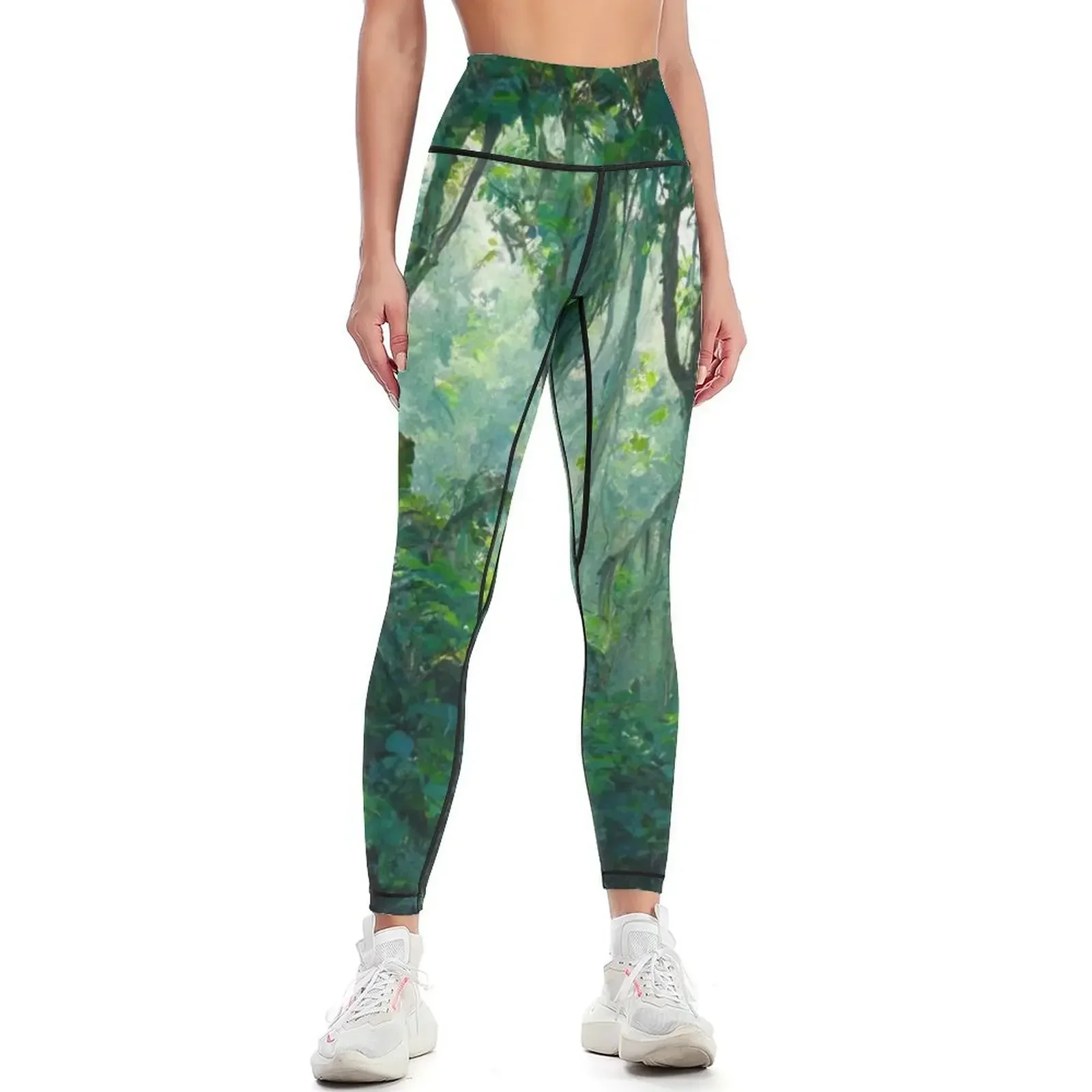 

green forest Leggings Women's gym sportswear woman gym 2025 sports for push up Women's trousers Womens Leggings